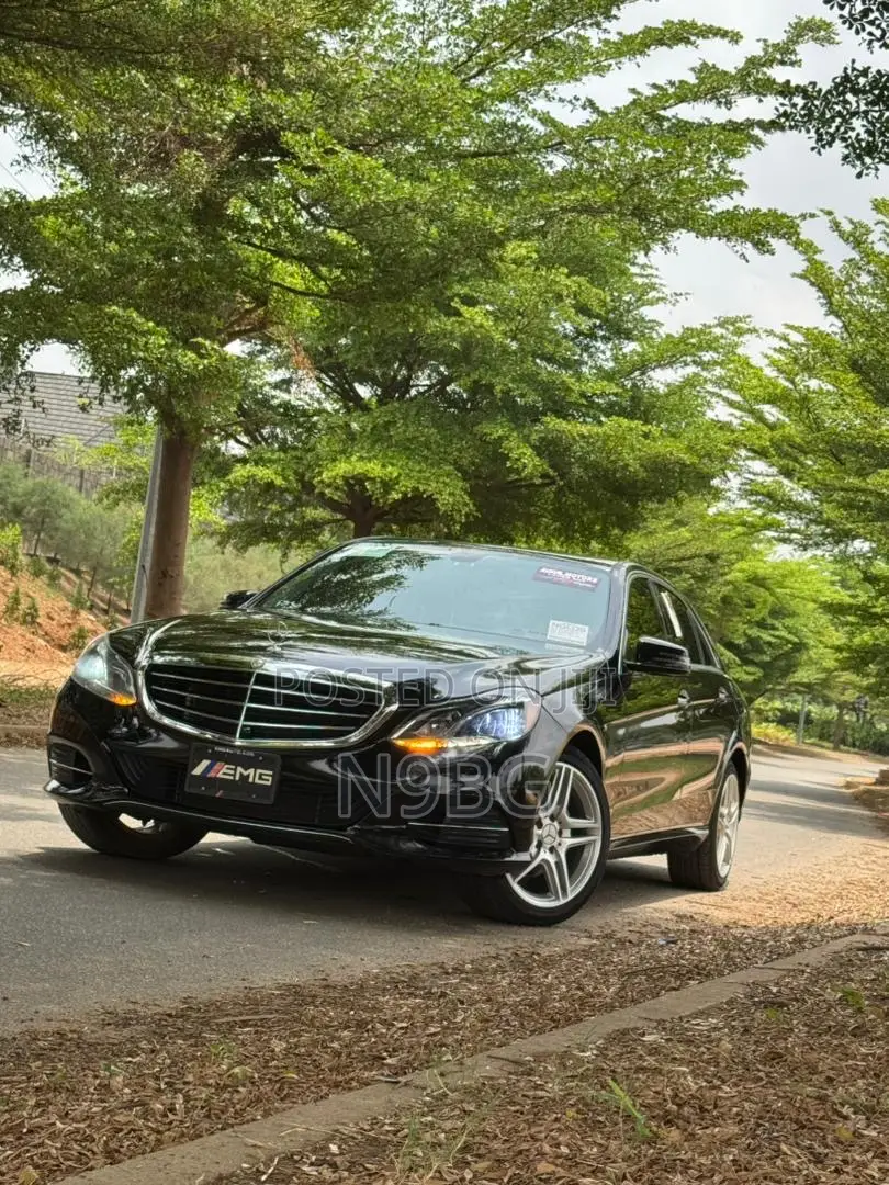 Mercedes-Benz E350 2013 Black