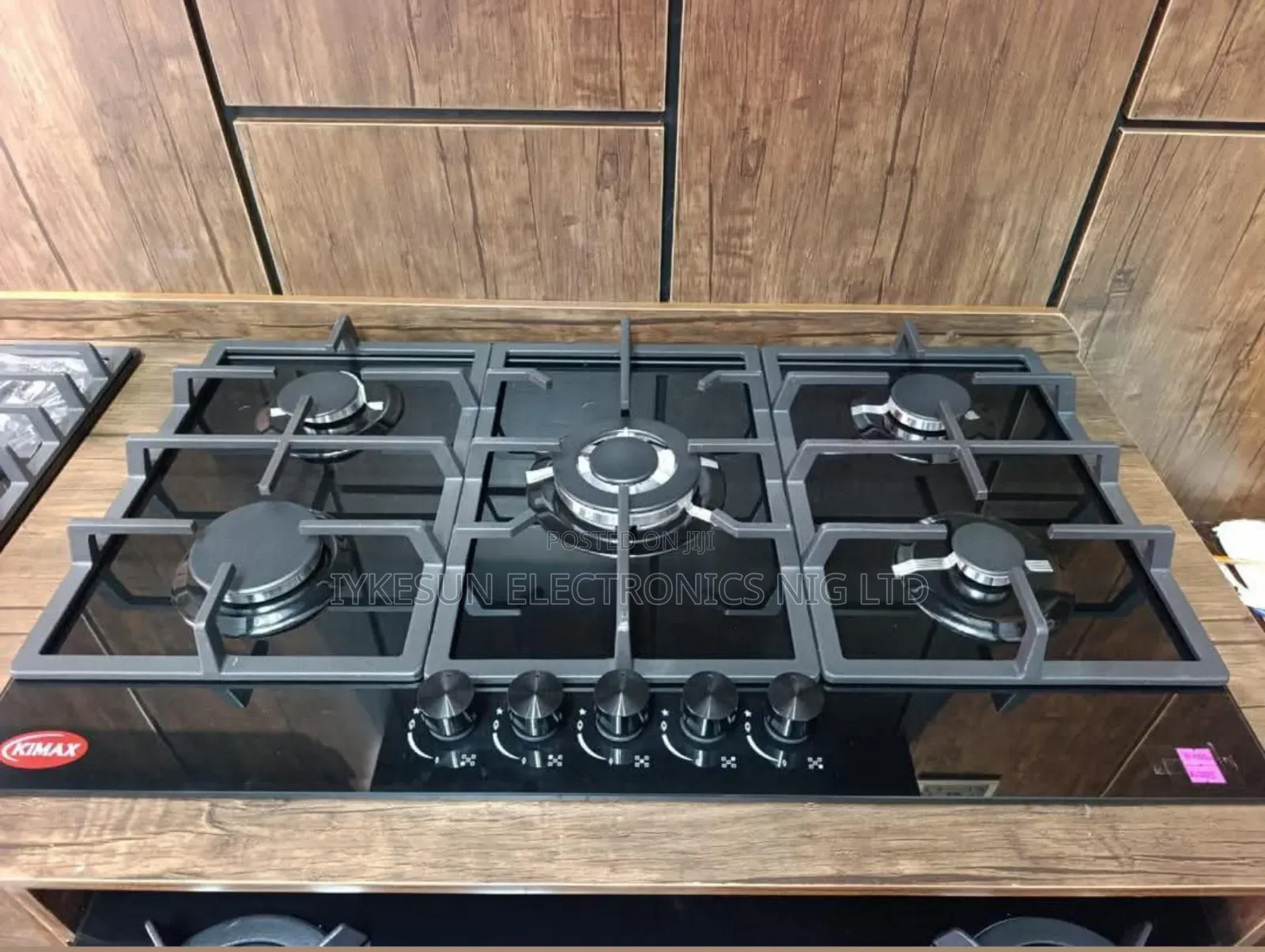 Original Kimax Built-in Premium Quality Luxury 5 Burners Gas Cooker