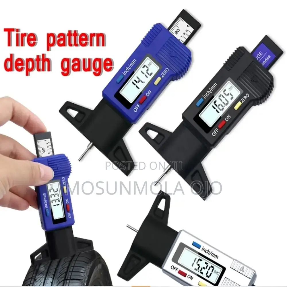 LCD Digital Tyre Tread Depth Gauge