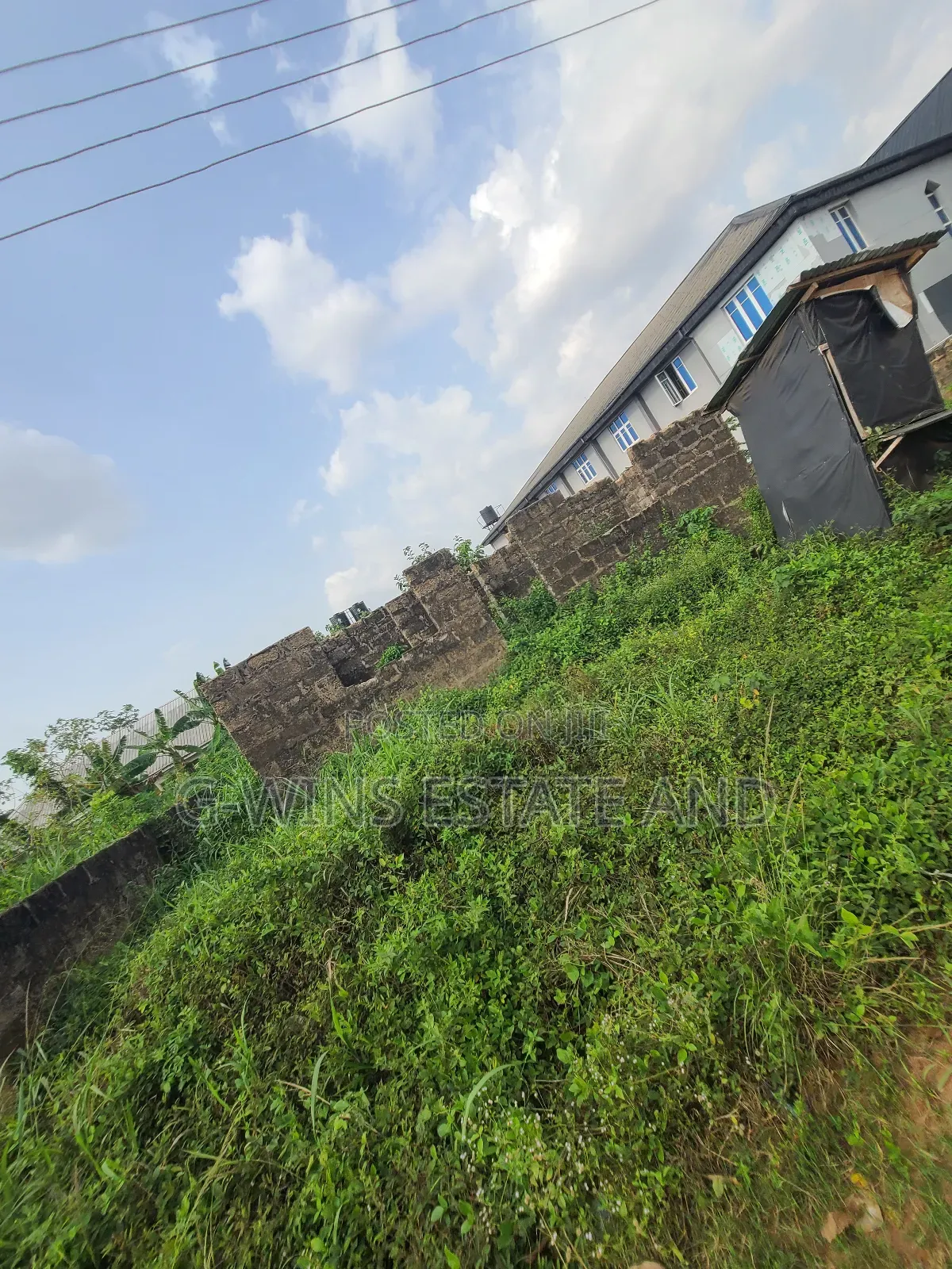 50ft by 100ft at Evbodia Airport Road Extension