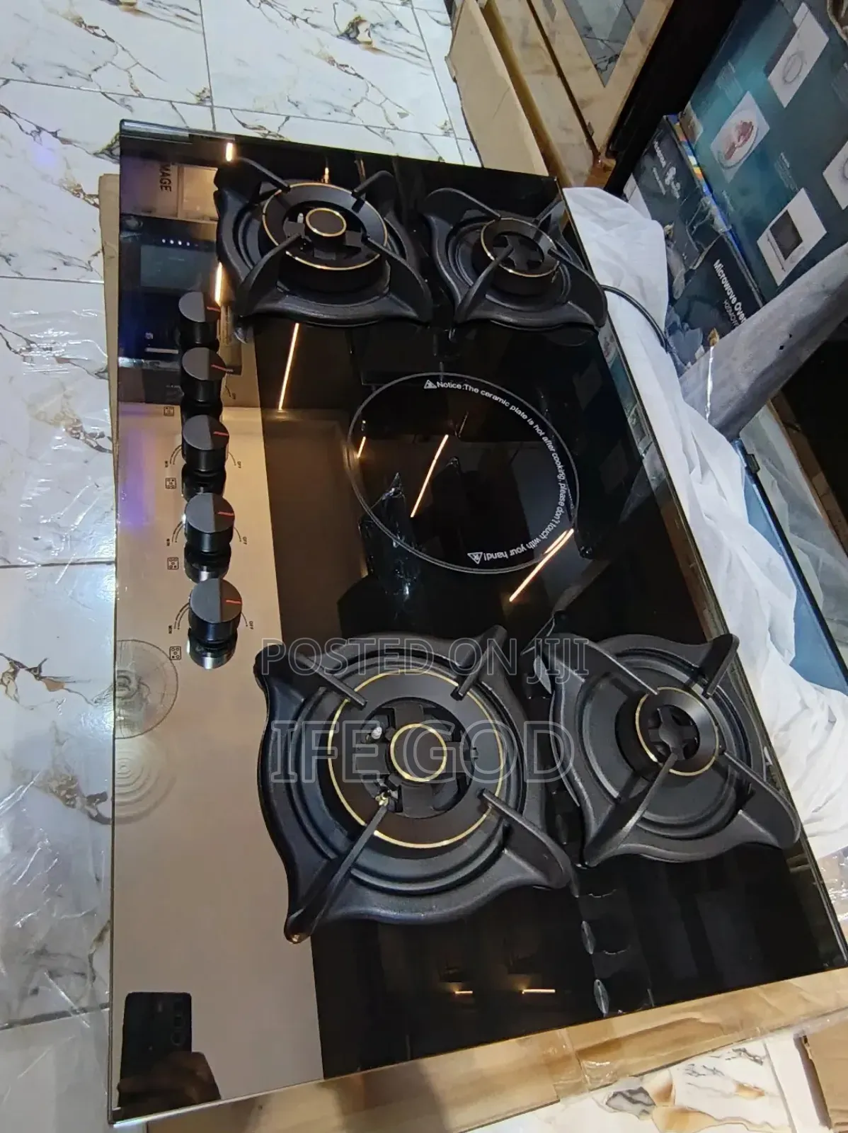 Original Image 2026 New Inbuilt Cabinet 4+1 Gas Electric Cooker Hob