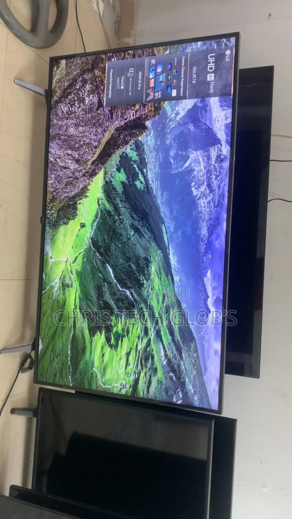 Lg 50inches Smart Tv Real Picture Quality