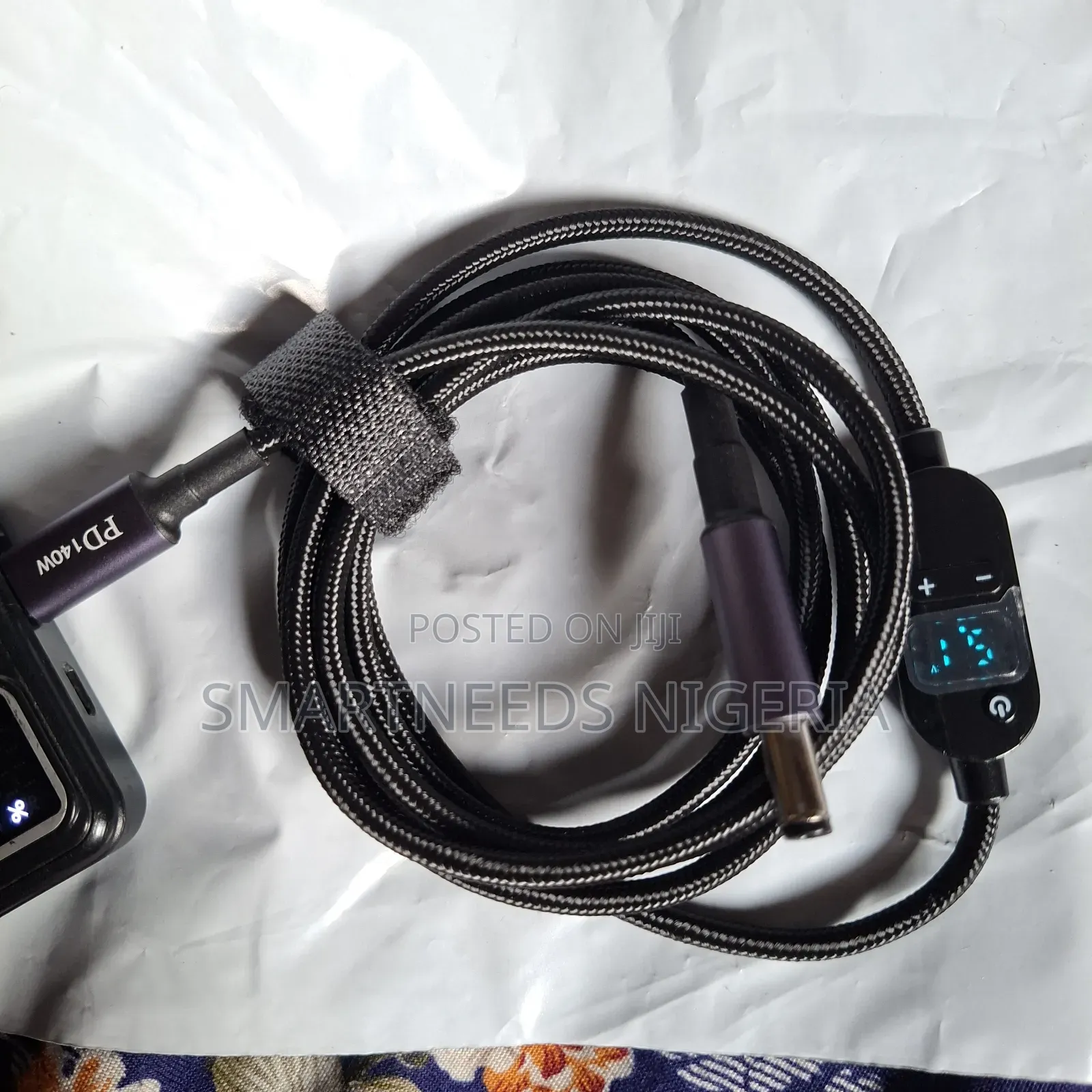 Au-smart Led Display Usb- C 5v To Dc 9v, 12v, 15v, 20 28v Converter