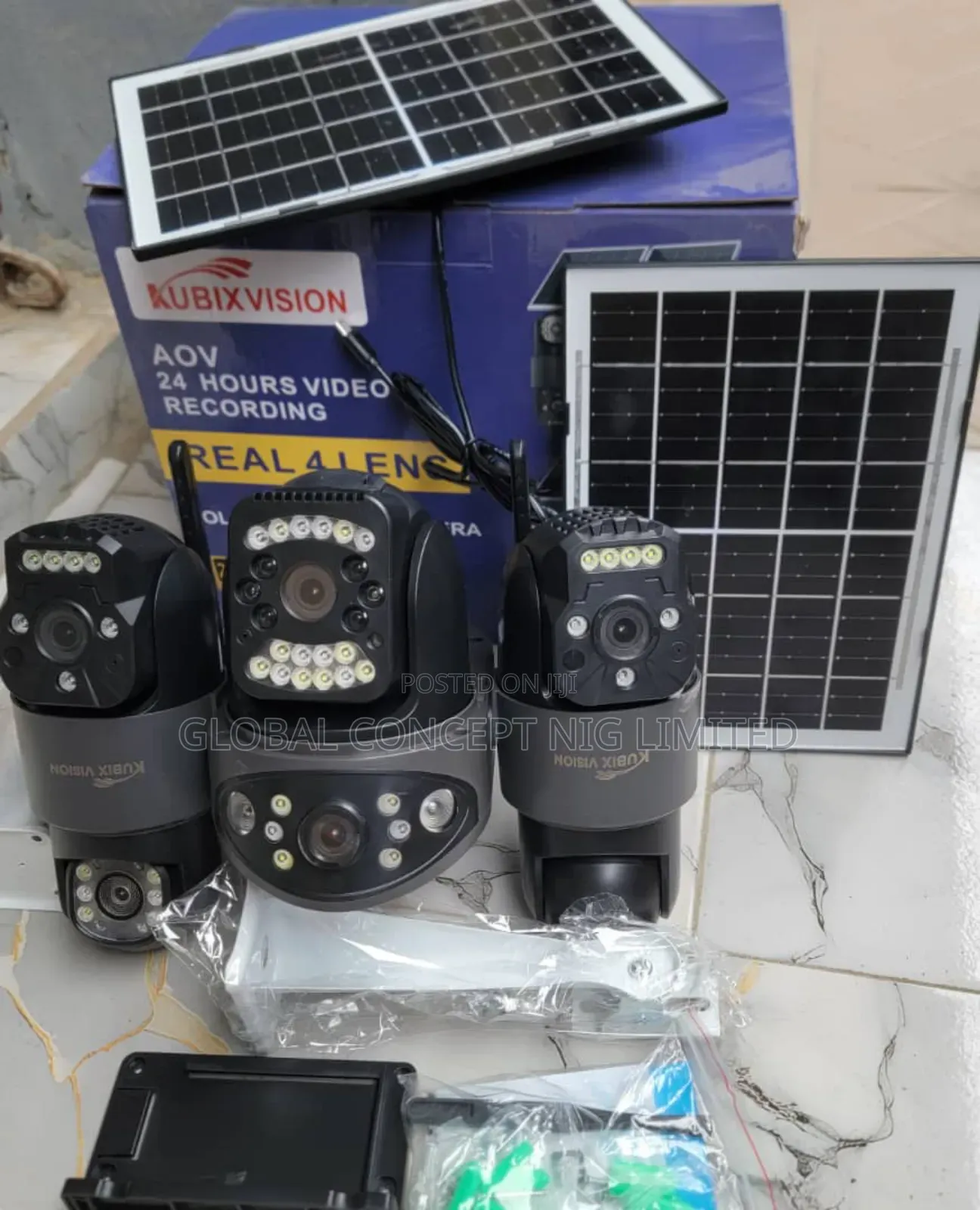 Altomatic Solar Camera 4 Eye Wifi 4g