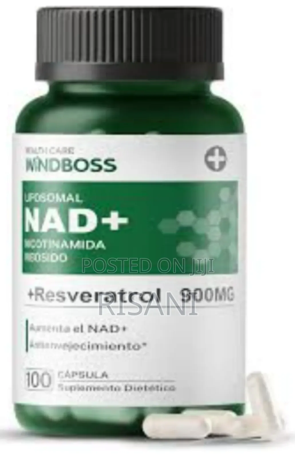 Windboss Nad+ Supplement by 100: Capsules