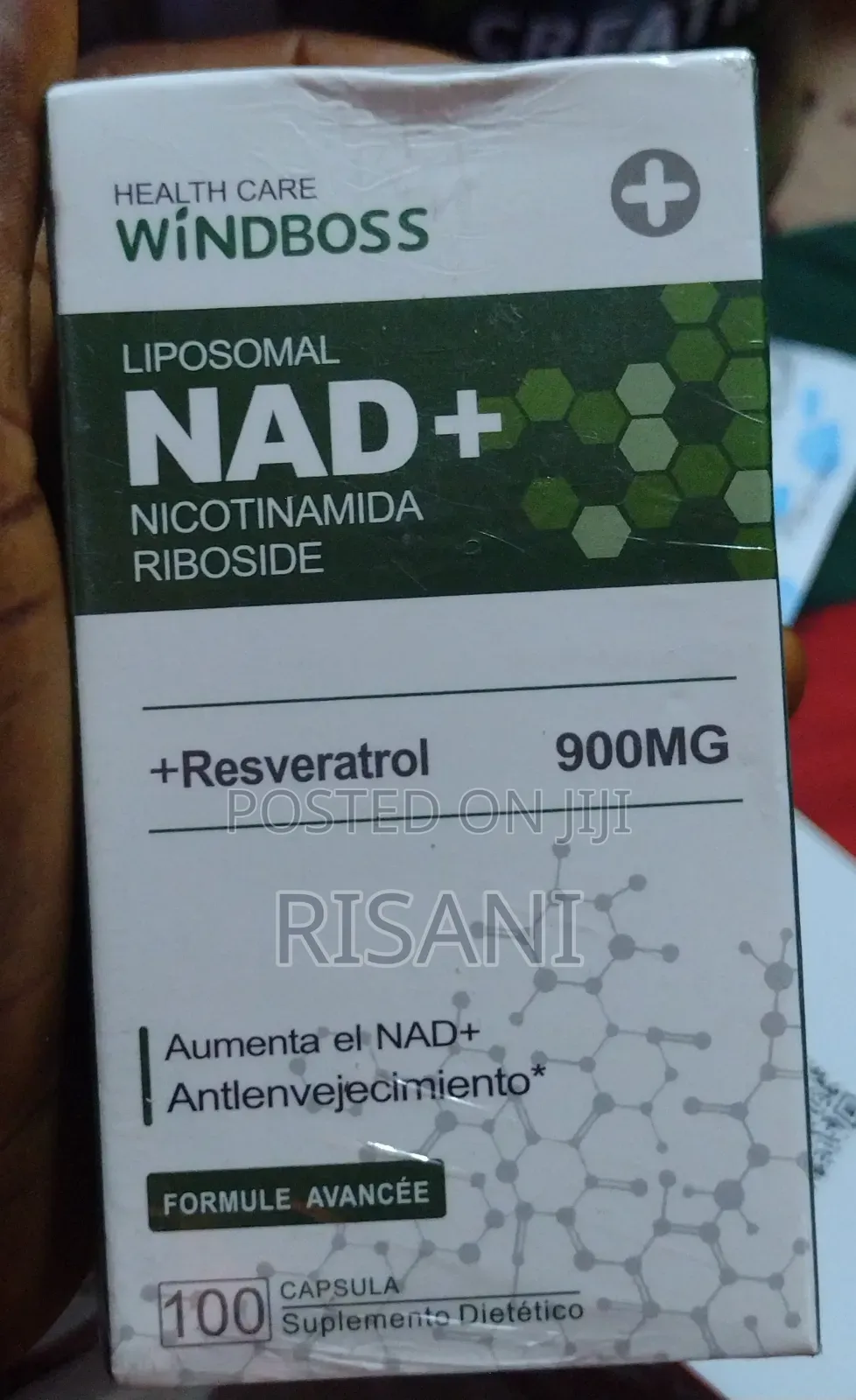 Windboss Nad+ Supplement by 100: Capsules