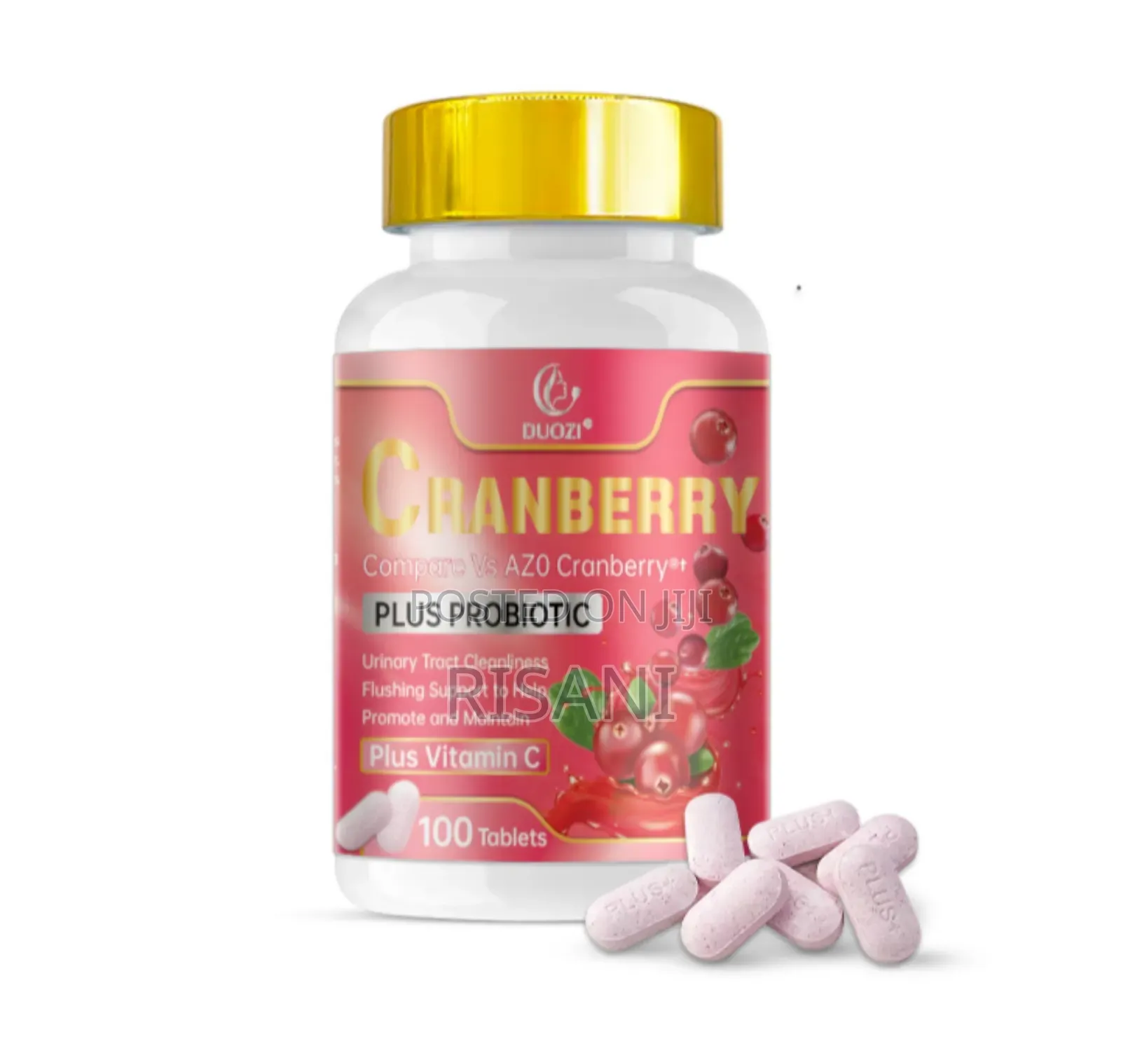 Cranberry With Probiotics and Prebiotics Women's Health by 100 Tablets