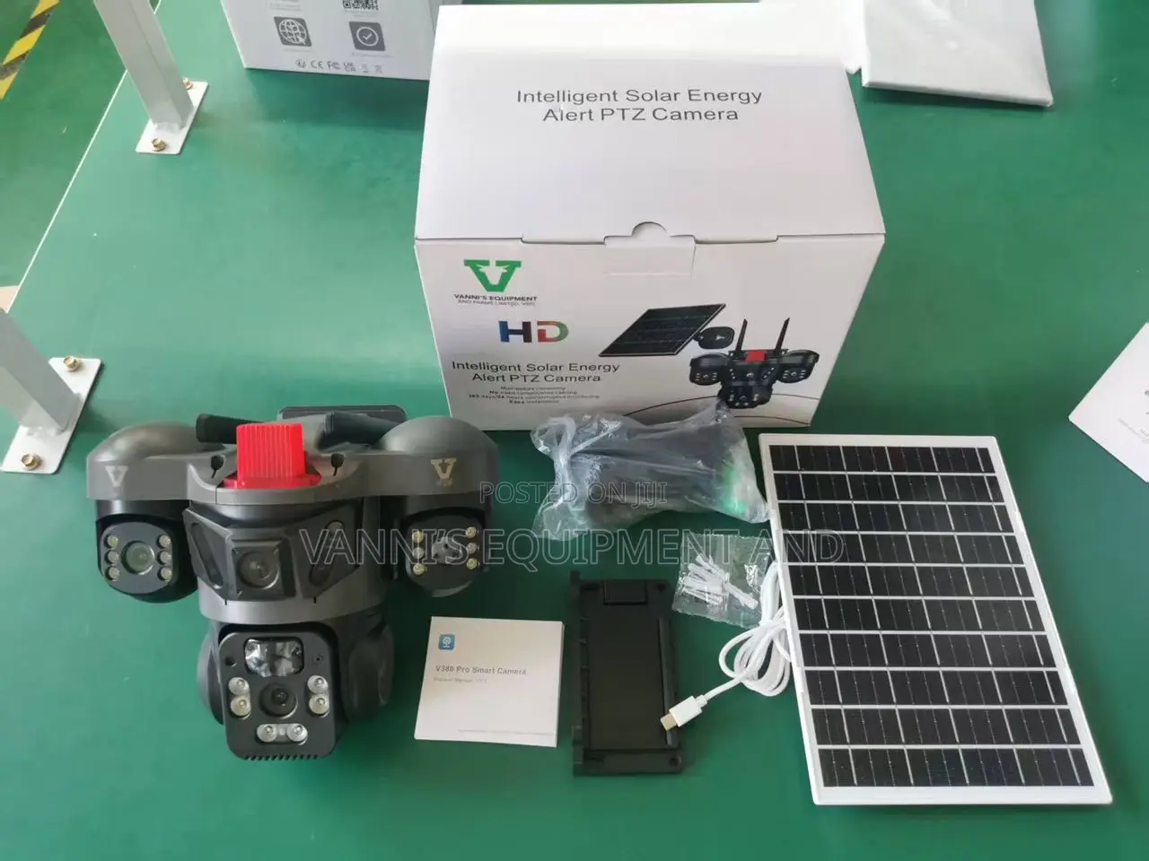 V380 Pro Triple-Lens 6mp PTZ Security Camera 4g