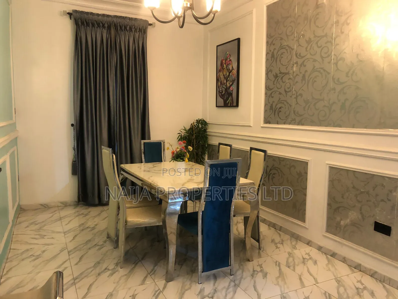 Furnished 3bdrm Block of Flats in Osapa London for rent