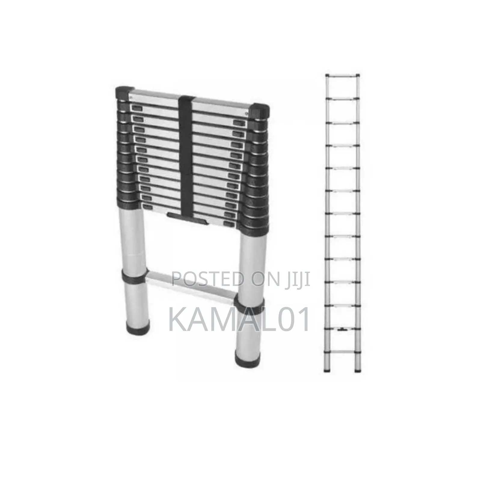 Aluminium Expandable Or Telescopic Ladder 3700mm