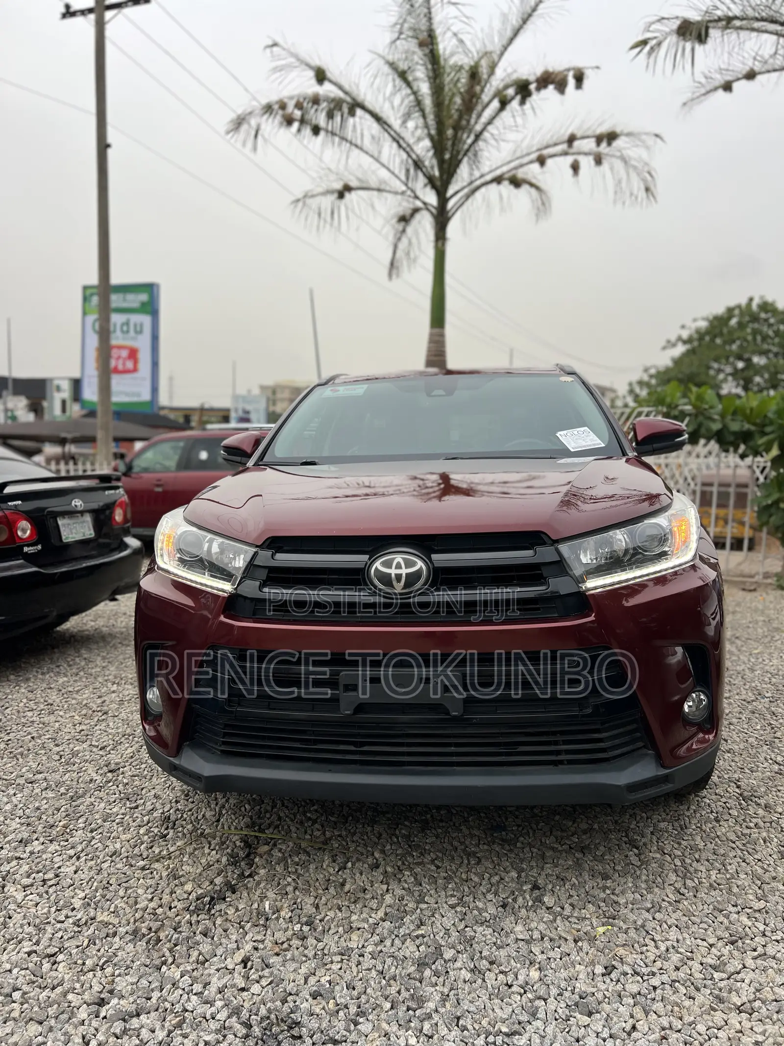Toyota Highlander 2017 Maroon