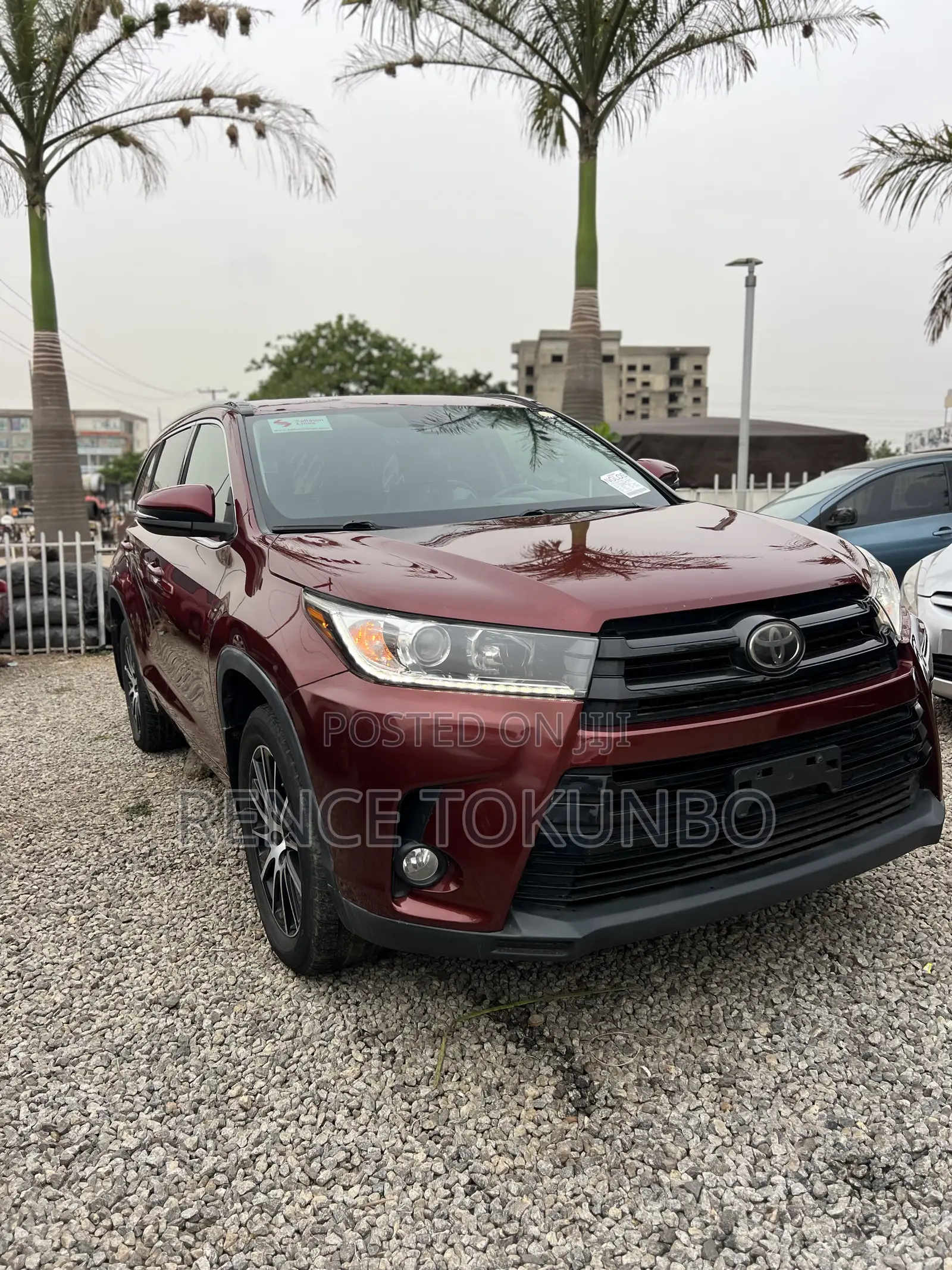 Toyota Highlander 2017 Maroon