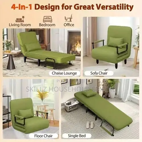 3in1 Convertible Sofa Chair