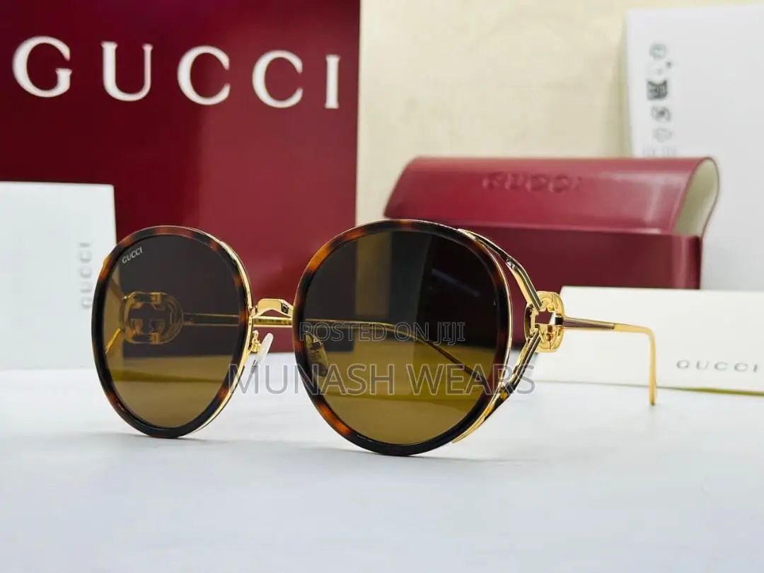 Luxury Gucci Shade Available in Transparent and Black