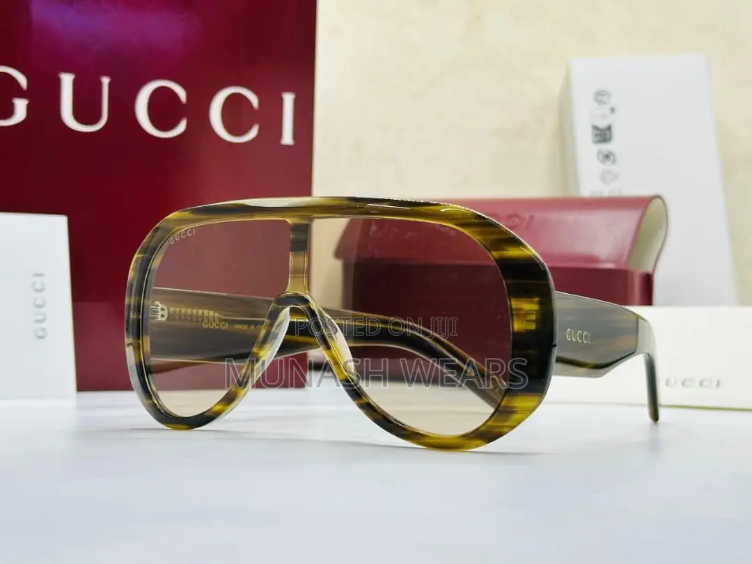 Luxury Gucci Shade Available in Transparent and Black