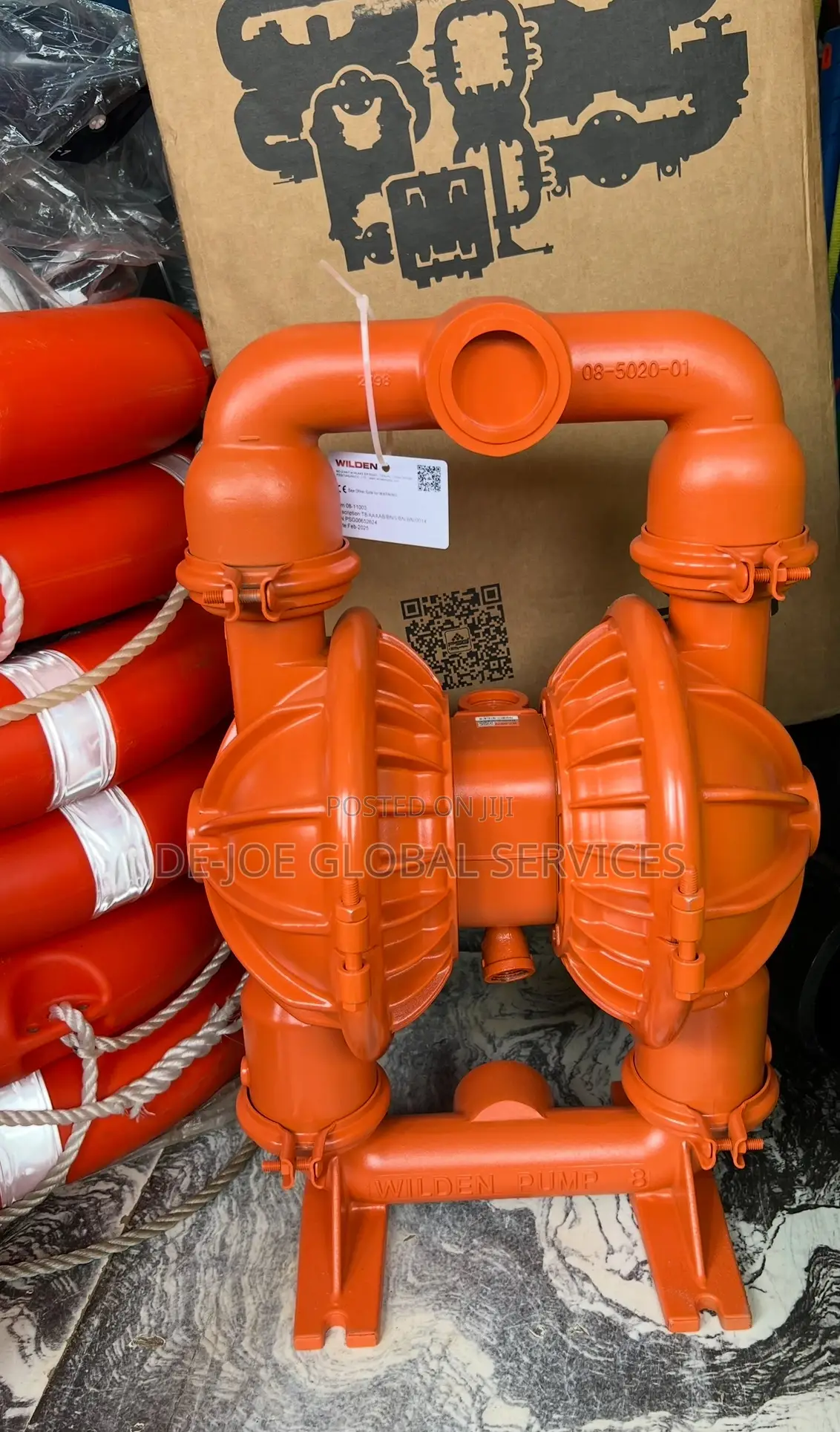 Wilden T8 (2 Inch) Clamped Metal Air-Operated Double-Diaphragm Pump