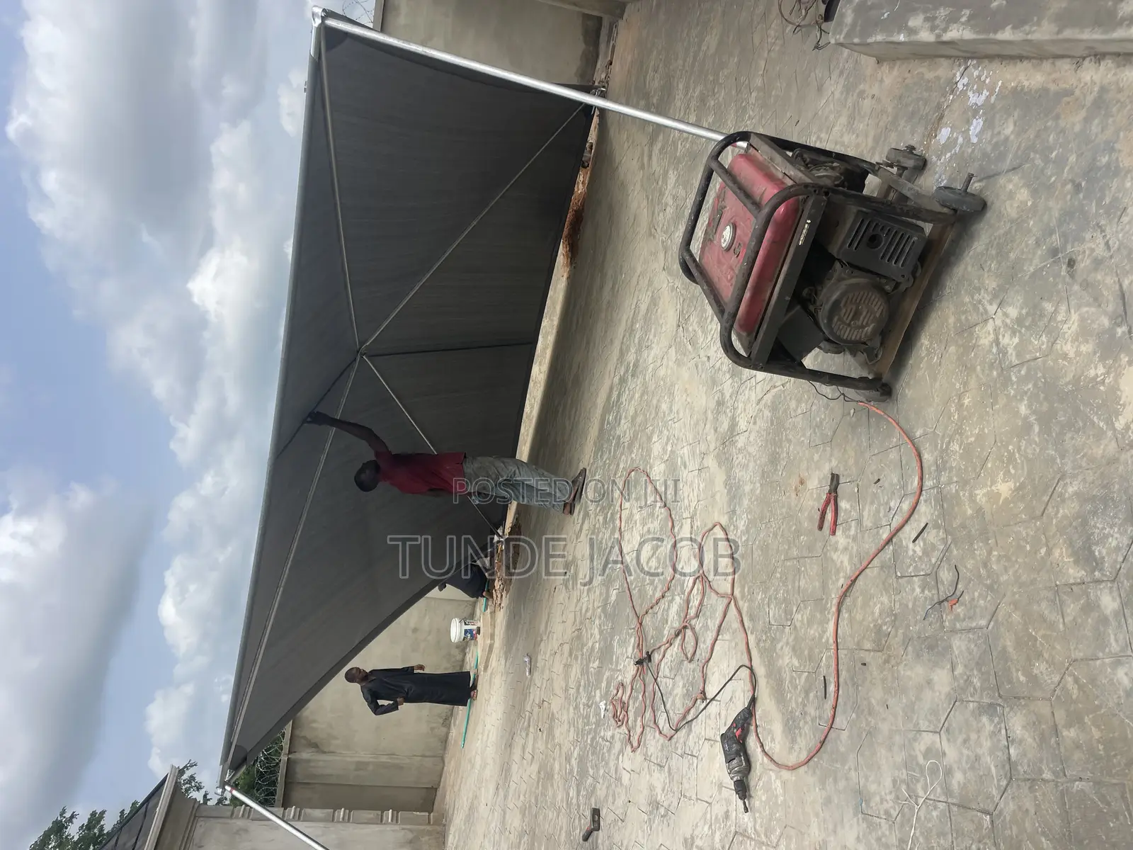 Carport Made for 2 Cars