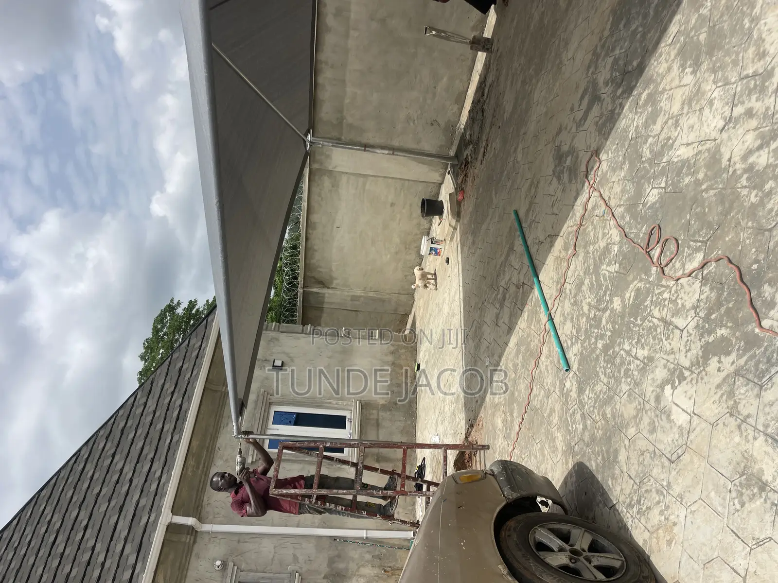 Carport Made for 2 Cars