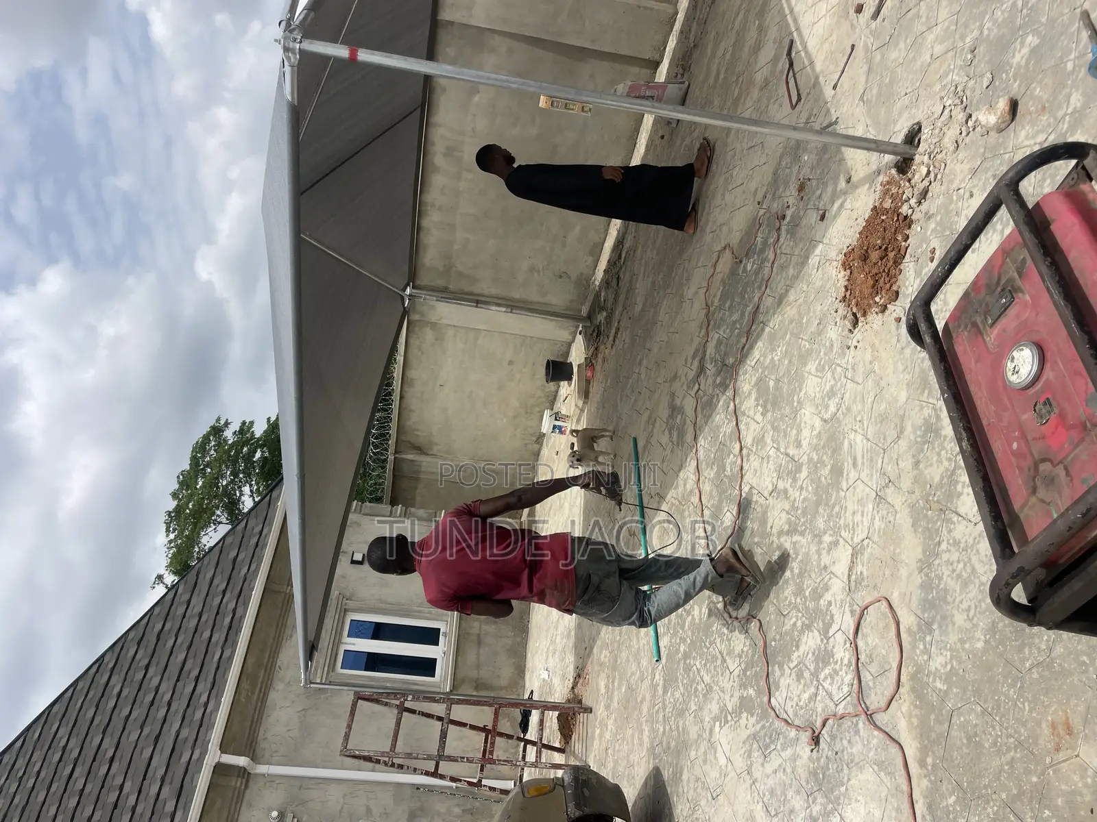 Carport Made for 2 Cars