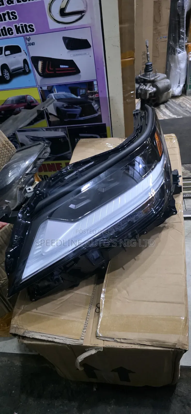 Complete Set of Head Lamp Lexus Lx600 2023/2025 Model