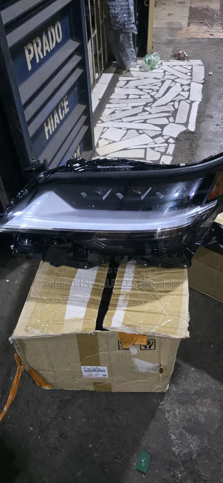 Complete Set of Head Lamp Lexus Lx600 2023/2025 Model