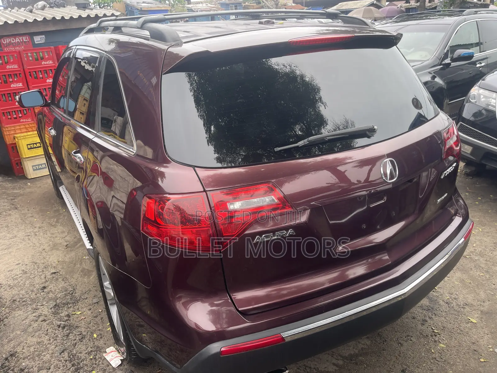 Acura MDX Technology Package SUV AWD (3.7L 6cyl 6A) 2011 Red