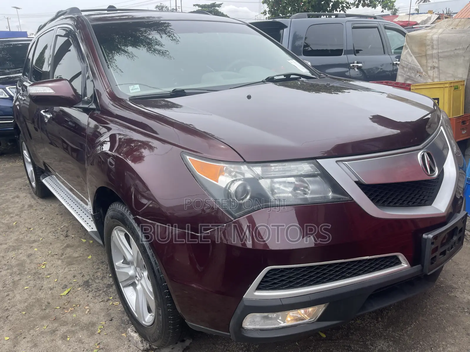 Acura MDX Technology Package SUV AWD (3.7L 6cyl 6A) 2011 Red