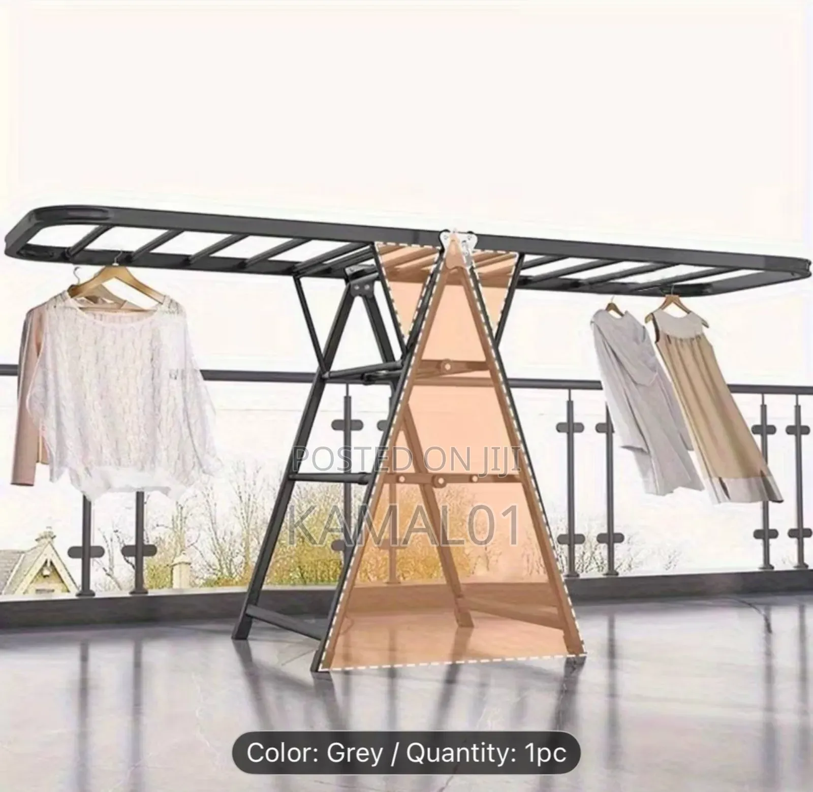 Drying Rack - Foldable Indoor/Outdoor Space Saving for Clothes