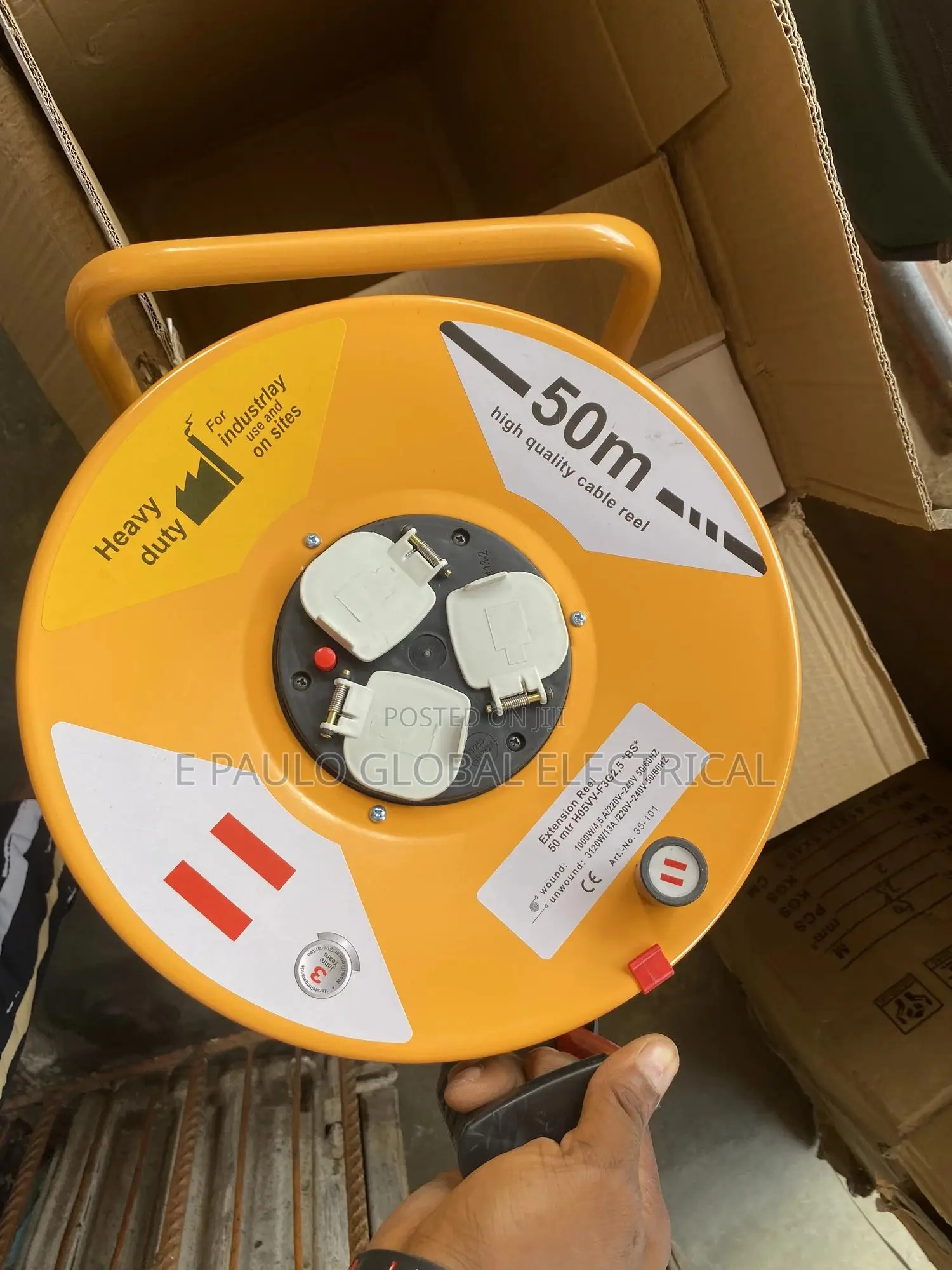 Original Industrial-Extension 2.5mmflexible Wire by 50meters
