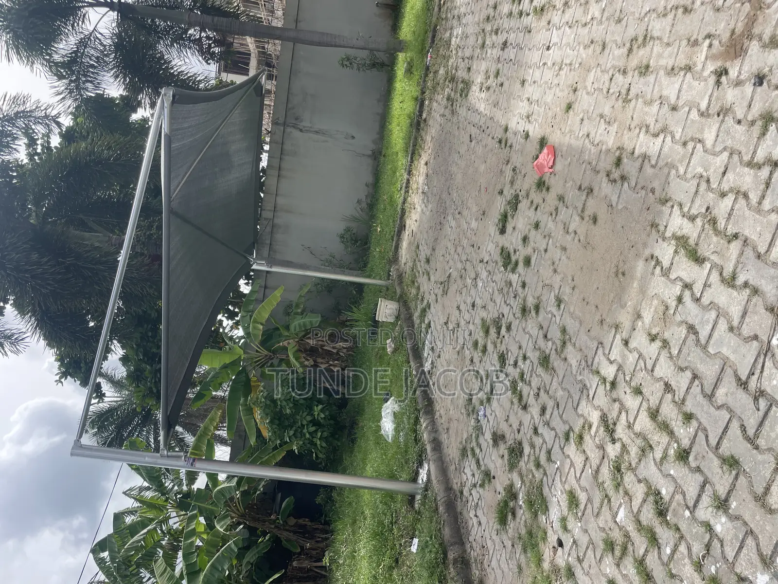 Carport Made for a Single Car