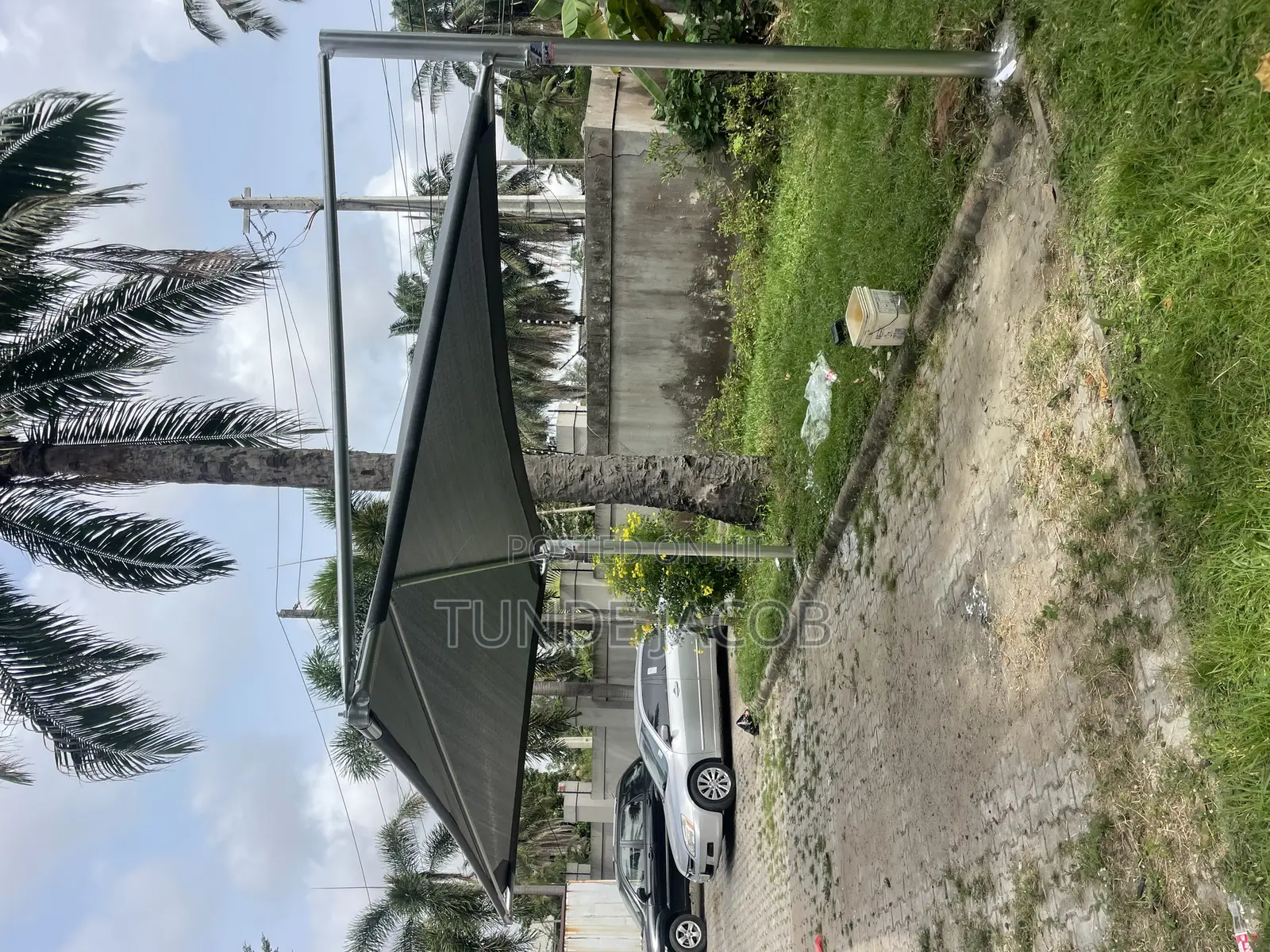 Carport Made for a Single Car