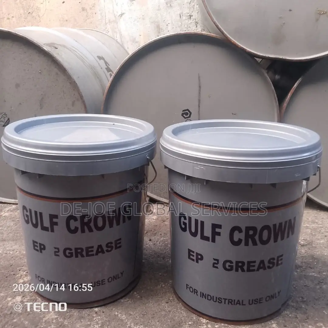 Gulf Crown Ep 2 Grease, Multipurpose Industrial Lubricant