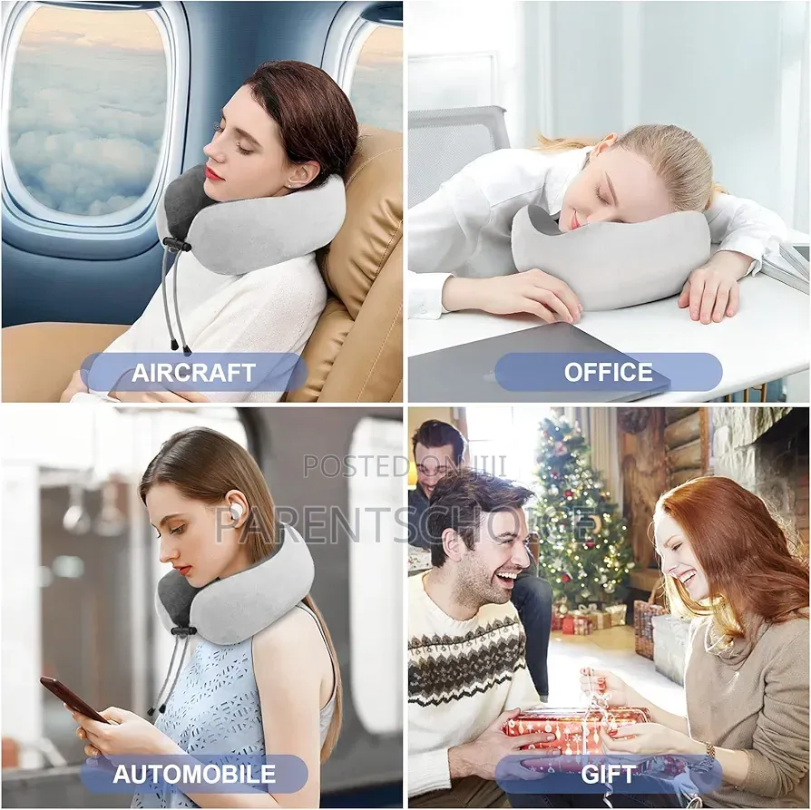 Travel Neck Pillow/Electric Neck Massager, Memory Pillow