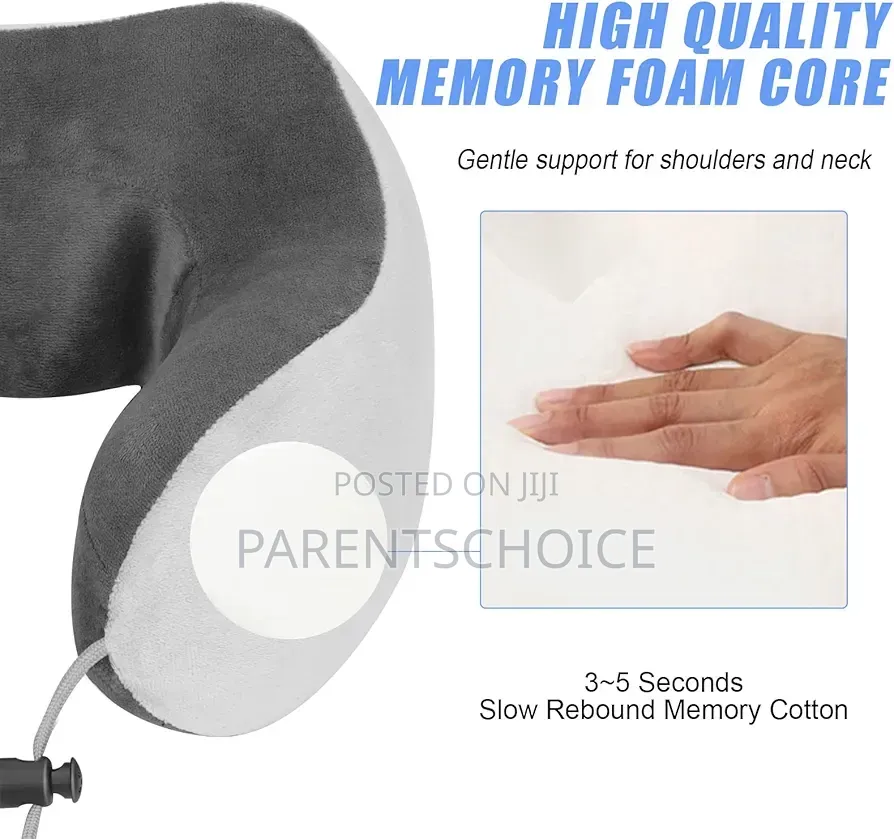 Travel Neck Pillow/Electric Neck Massager, Memory Pillow