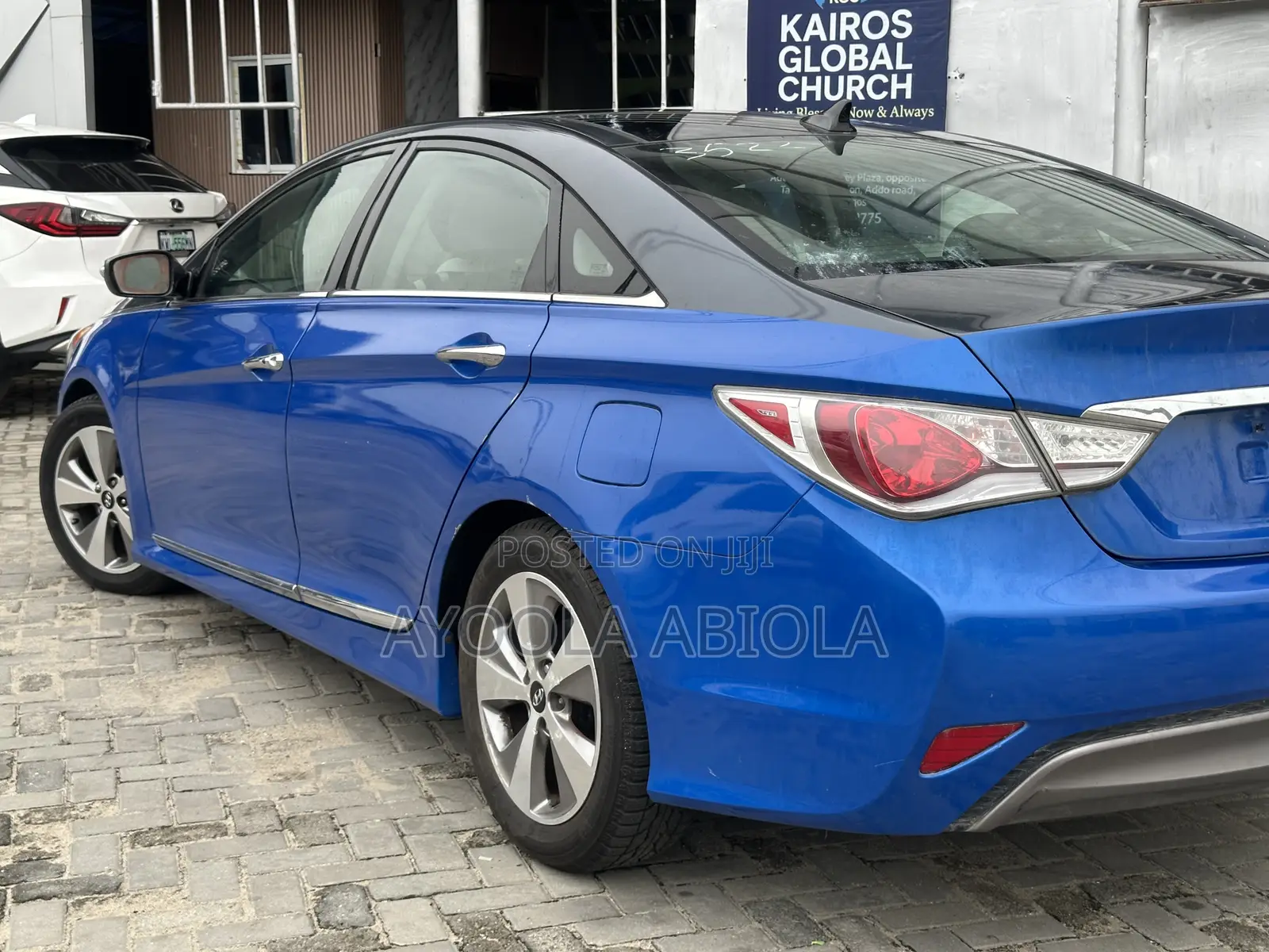 Hyundai Sonata Hybrid 2012 Blue