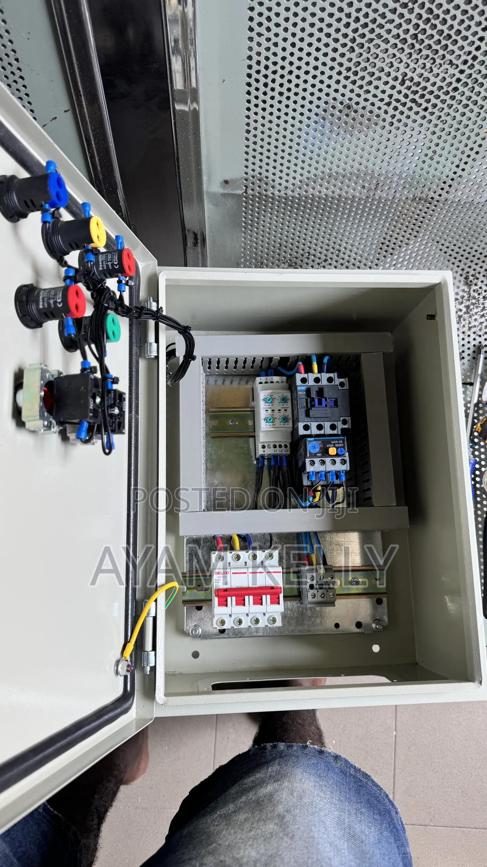 Original Chint Direct Online Motor Starter for 2.2kw Motor 3phase
