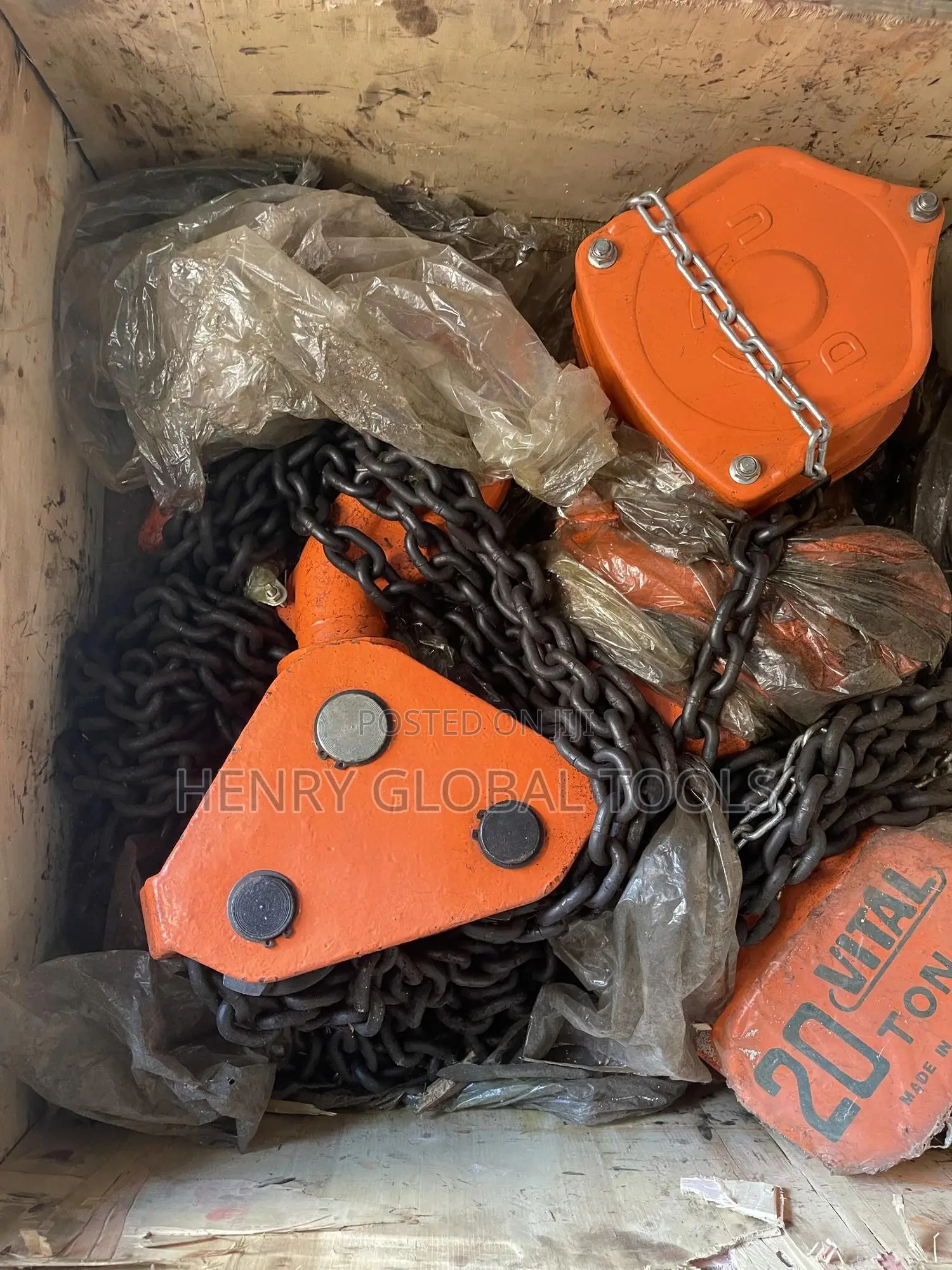 2tonx3meter Vital Heavy Duty Chain Block