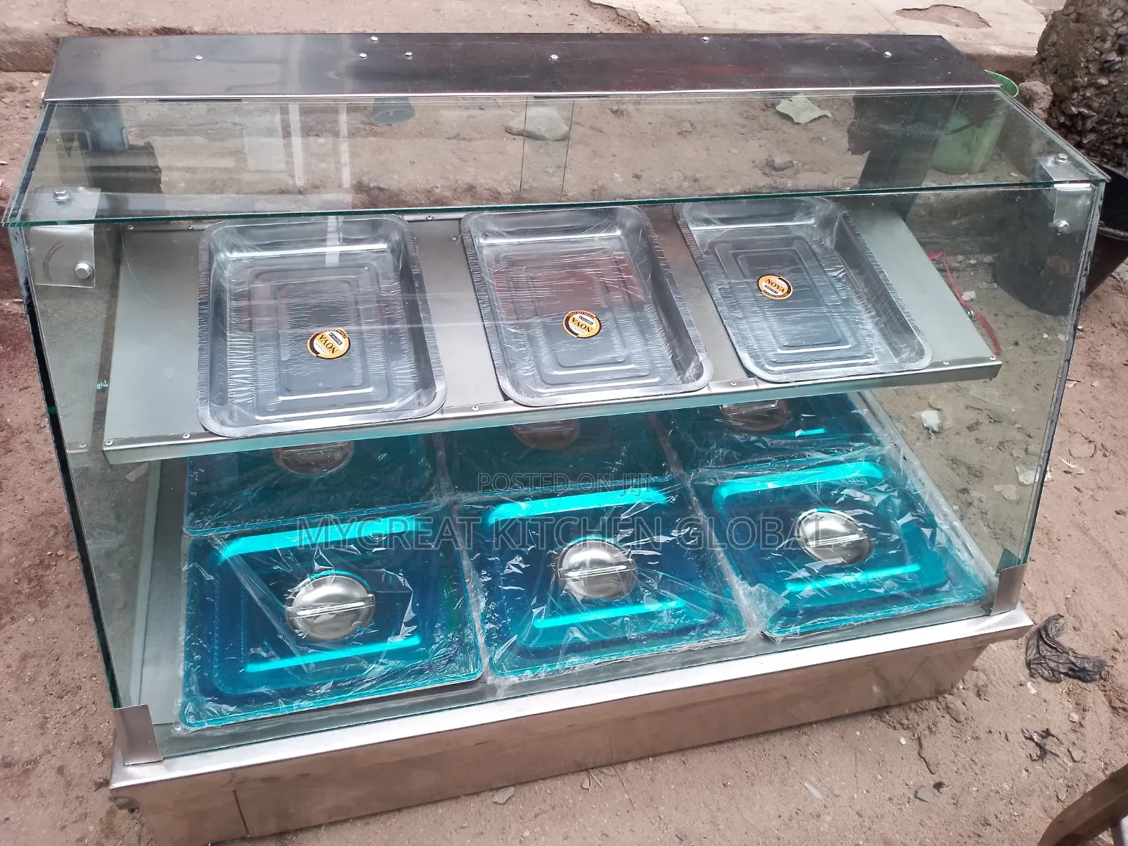 Food Warmer 3up Down 6plates