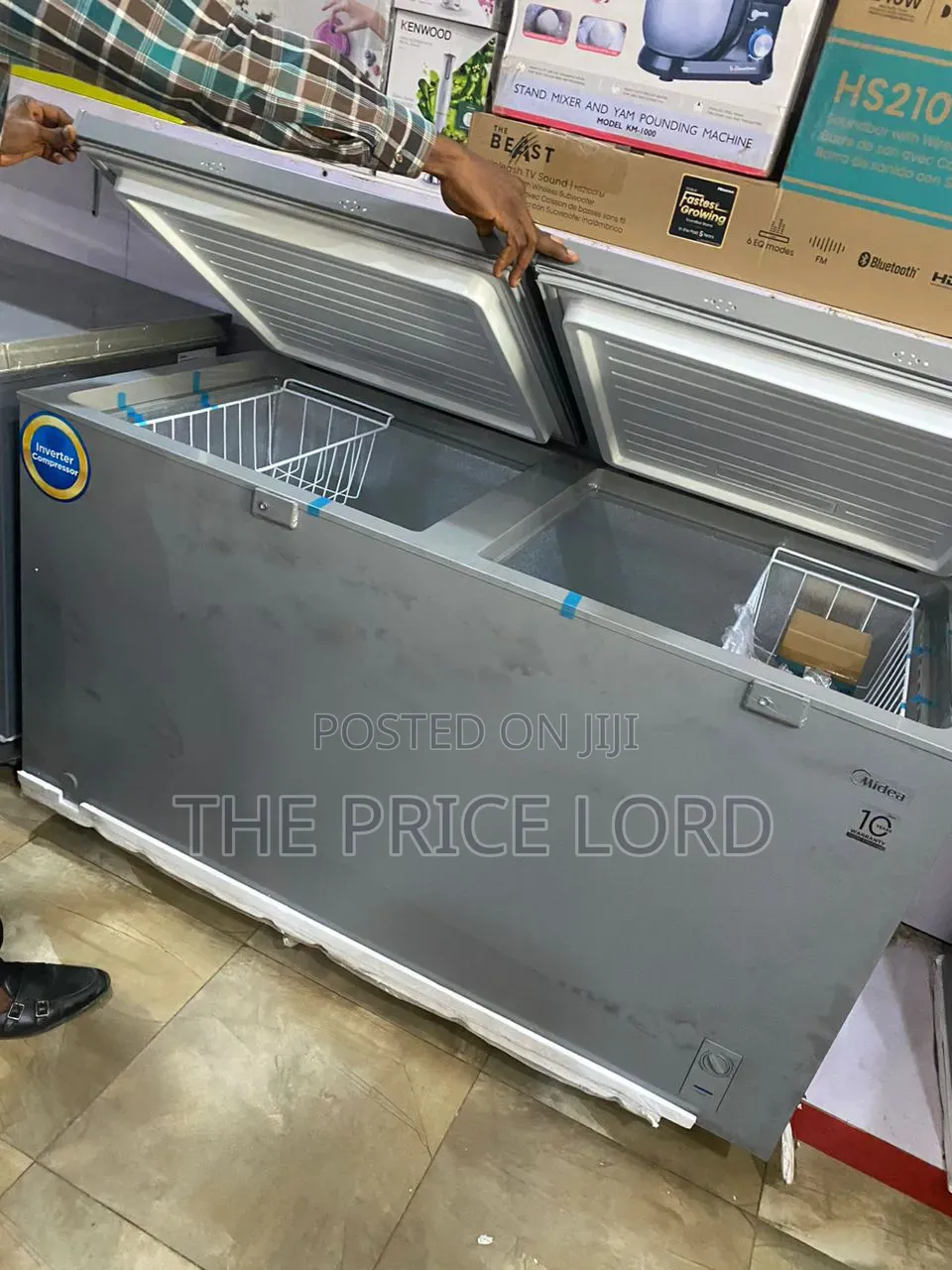 Midea Inverter Freezer Mdrc698fze43. Double Door