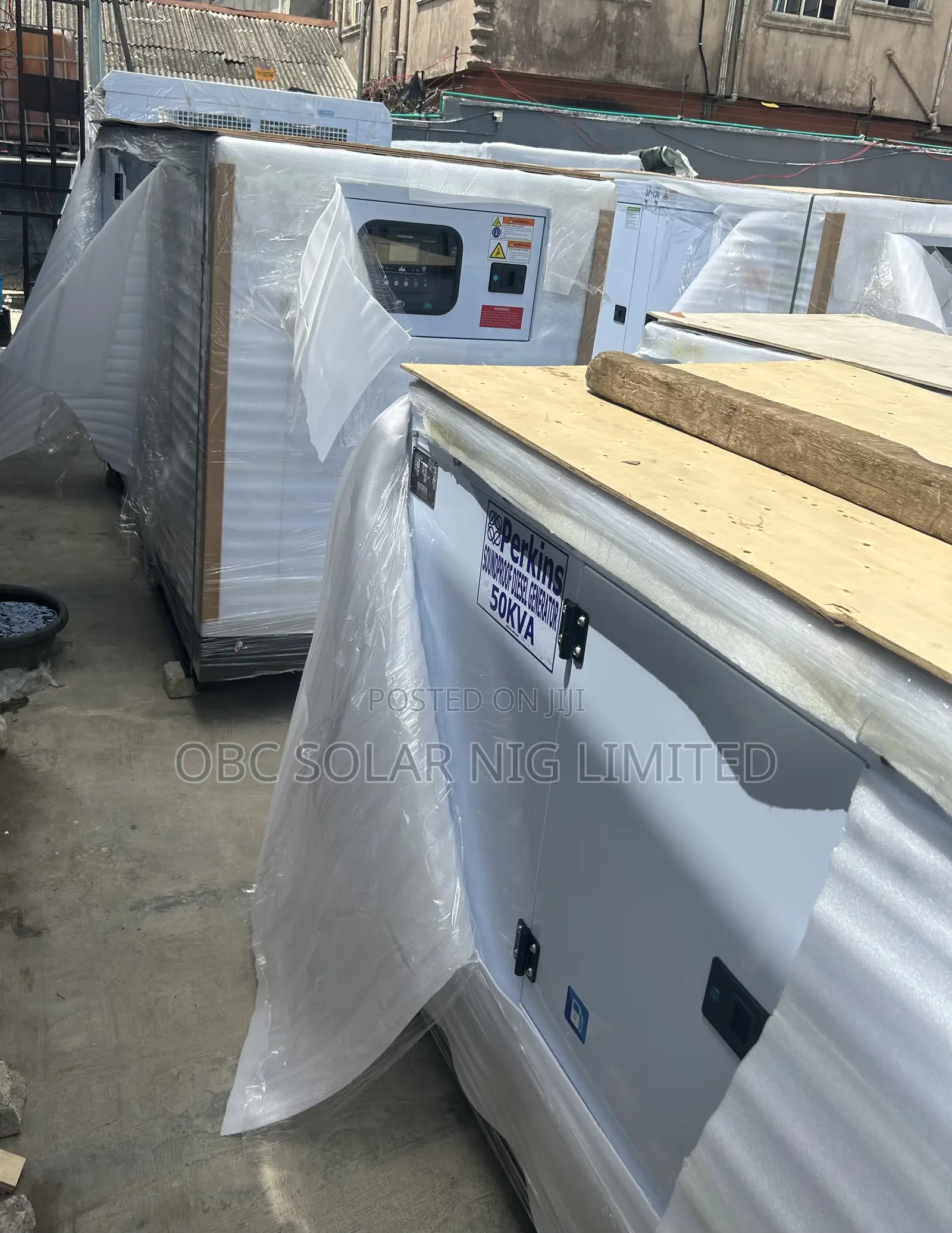 Get 24/7 Power With 50kva Perkins Soundproof Generator