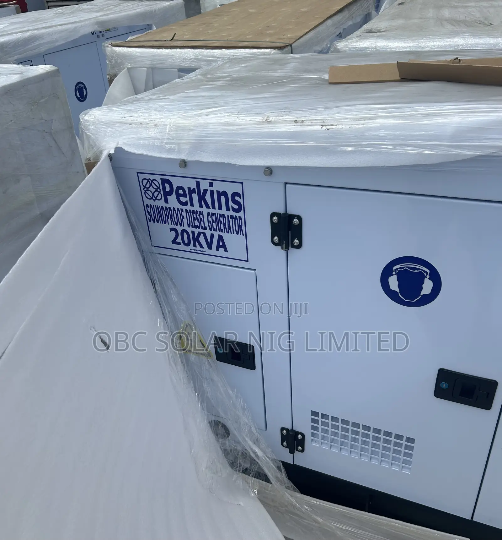 20kva Perkins Soundproof Generator – Uk Standard, 100% Copper Coil