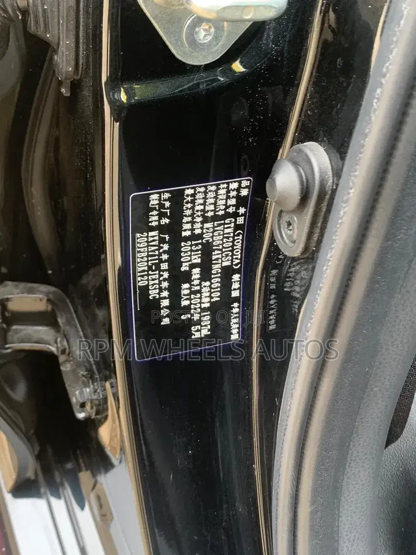 Toyota Camry 2022 Black