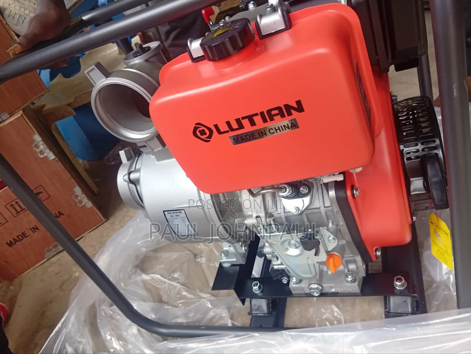 4inches Diesel Water Pump Machine