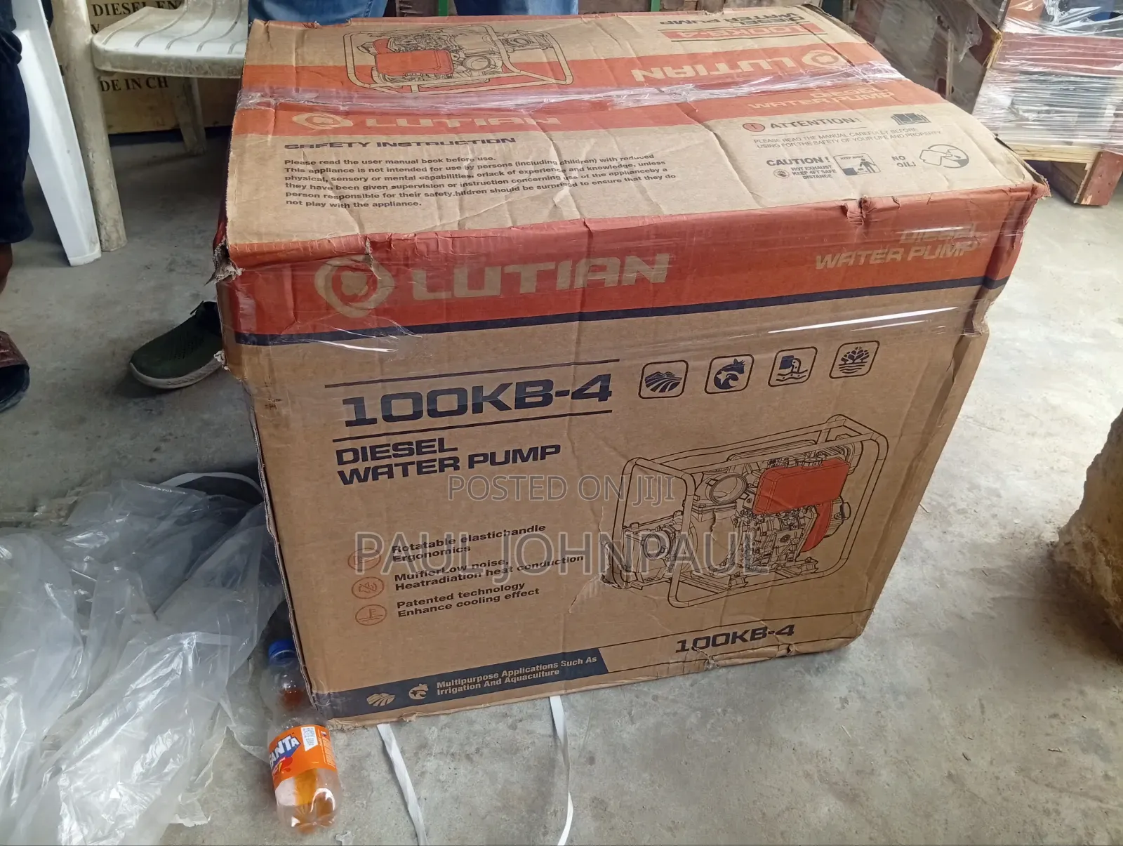 4inches Diesel Water Pump Machine