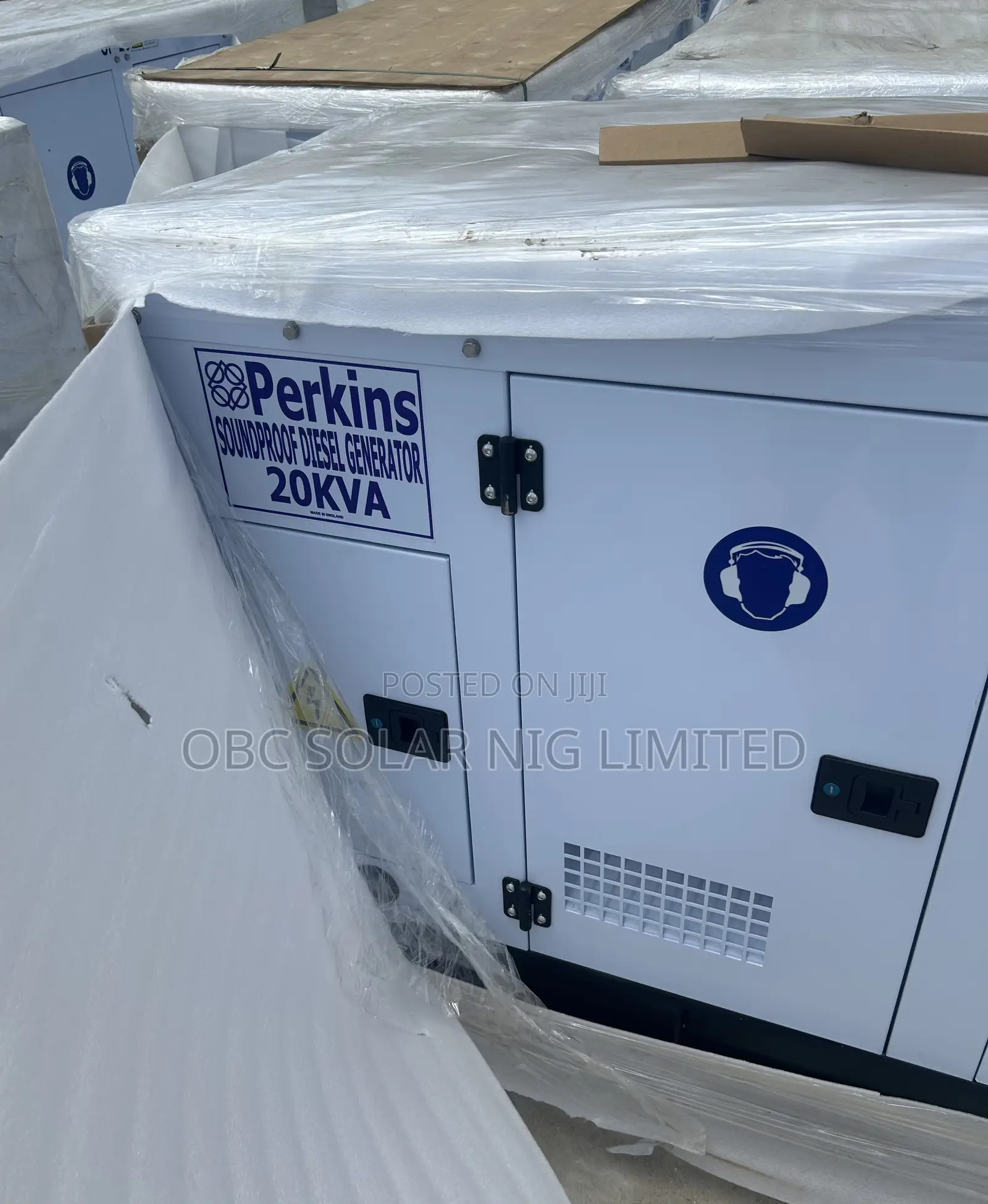 Soundproof 20kva Perkins Genset – Pure Copper Coil, Built for Naija