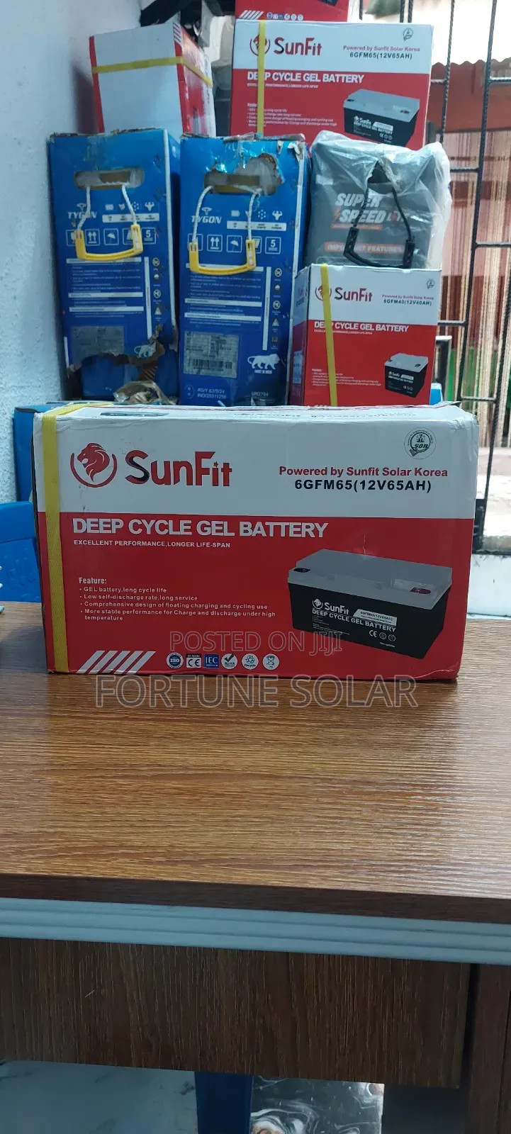 65ah 12v Deep Cycle Dry Cell With Longlasting Up to 20hr