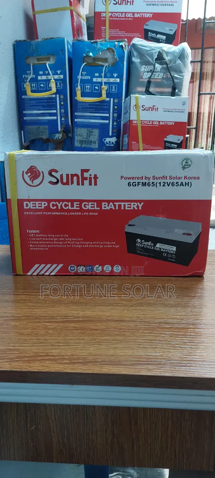 65ah 12v Deep Cycle Dry Cell With Longlasting Up to 20hr