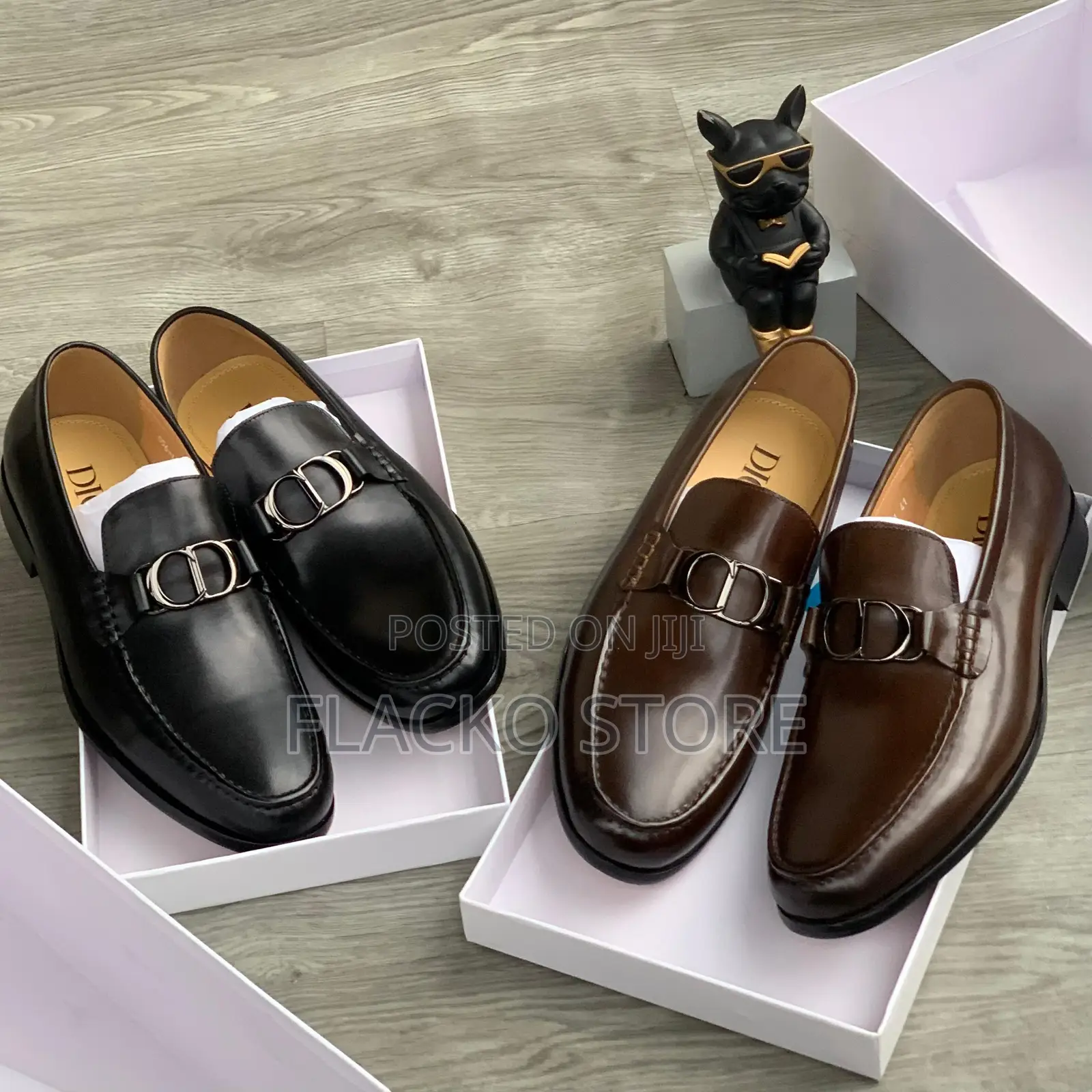Original Christian Dior Leather Shoes