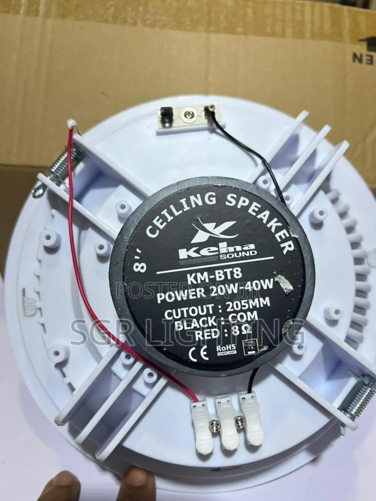 30watts Ceiling Bluetooth Speaker 8 Inch