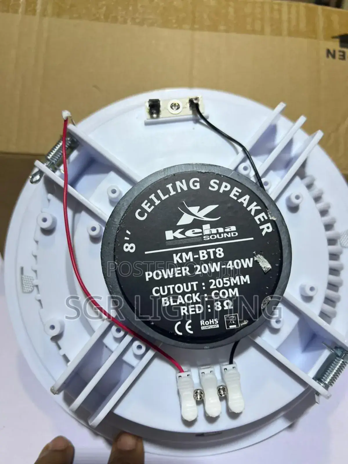 30watts Ceiling Bluetooth Speaker 8 Inch